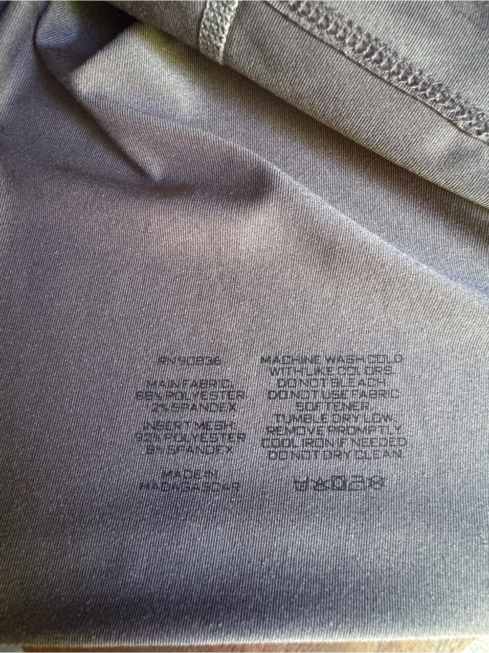 OGIO Charcoal Gray Long-Sleeve Half-Zip Performance Top XS EUC - Picture 10 of 11
